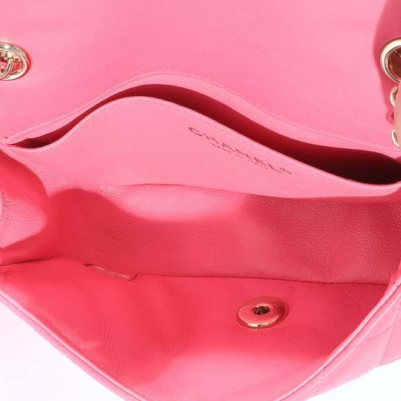 Chanel Pink Lambskin Emoticon Extra Mini Flap - Picture 9 of 9